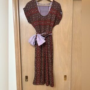 Ace & Jig Luna Dress in Brandy M